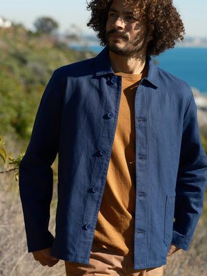 Image of Windward Jacket in Indigo