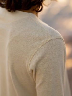 Image of Womens Henley in Natural