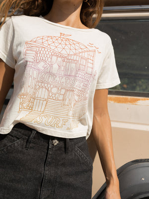 Image of Womens Shack Tee in Natural