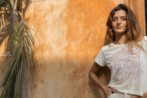 Image of Womens Shack Tee in Natural