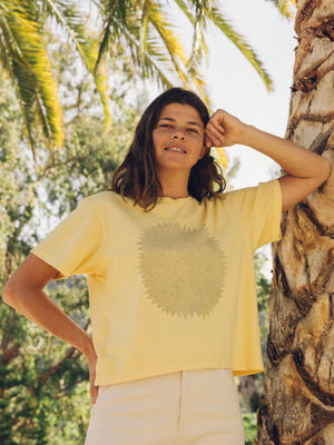 Image of Womens Spiritualized Tee in Butter