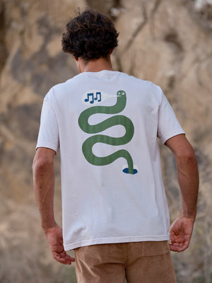 Image of Worm Tee in Fog