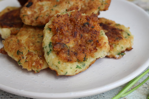 body be well - cauliflower fritters