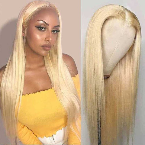 ashimary hair 613 blonde lace front wig honey blond closure wigs thick blonde wigs