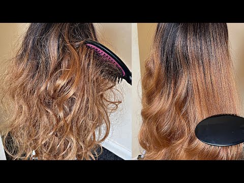tips to brush wig