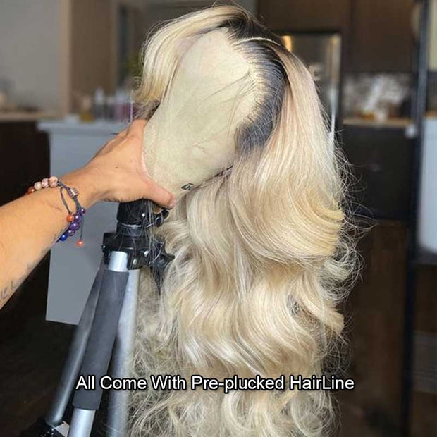 1b 613 lace front wig