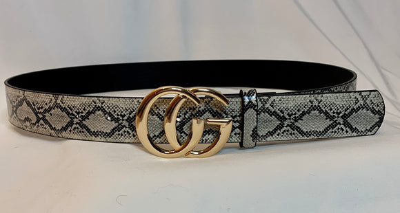 cg logo belt
