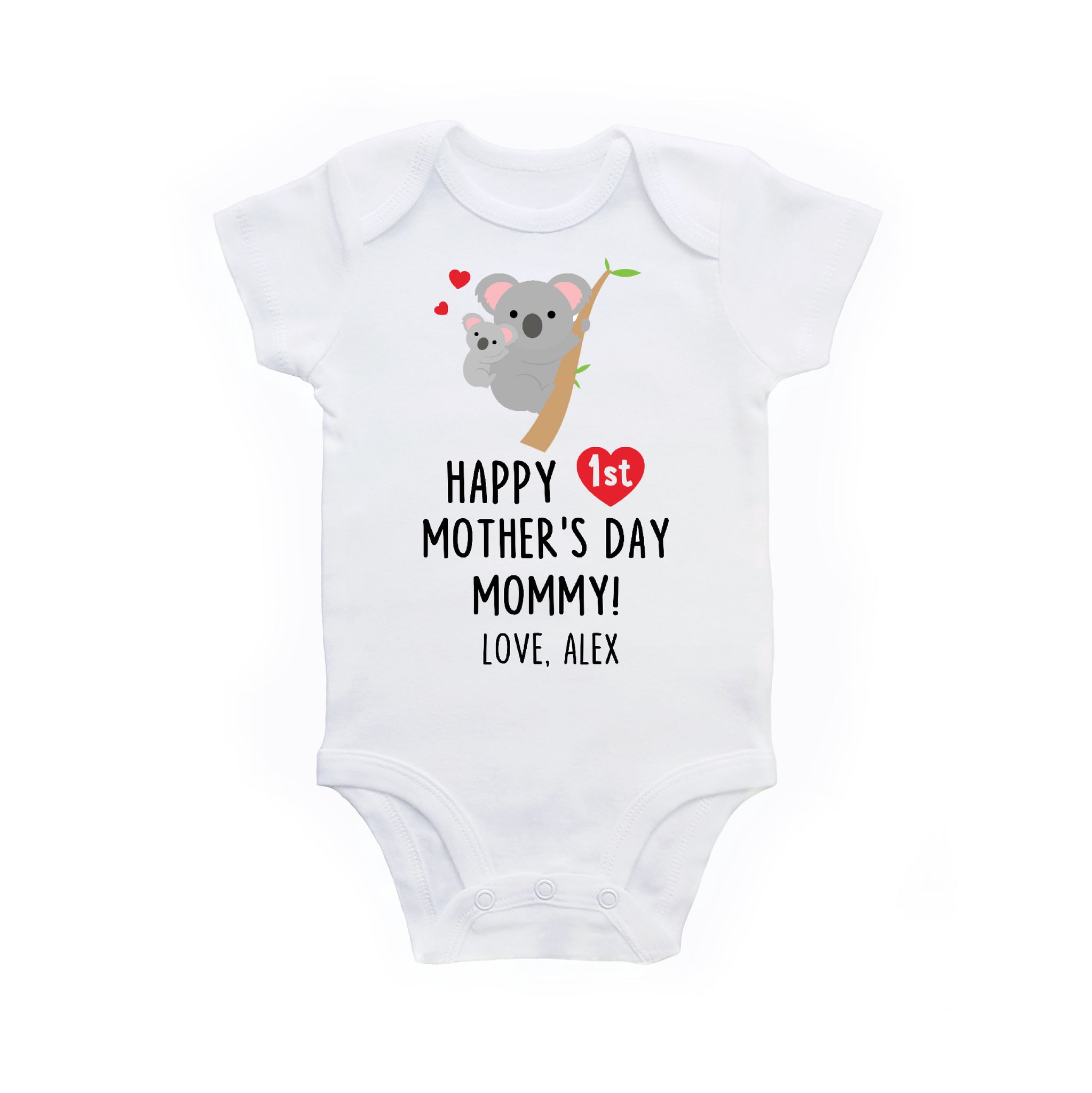 mothers day onesie boy