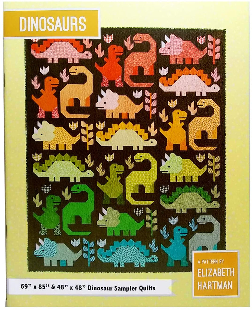 Dinosaurs Quilt Fabric Kit - Pink – Calico Hutch