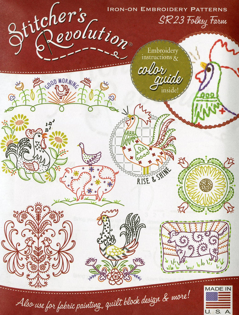 Spice Of Life - Hand Embroidery Transfer Pattern