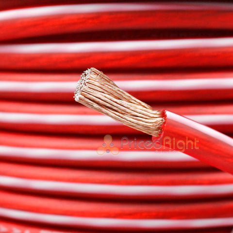 200' Super Flexible 8 Gauge Power & Ground Wire Cable 100' Red 100 ft –  Pricedrightsales