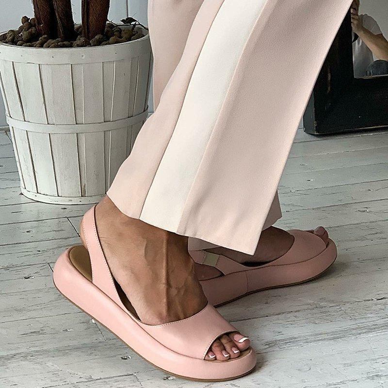 Weaving Espadrille Platform Sandals Summer Peep Toe Sandals - ZUCHIC