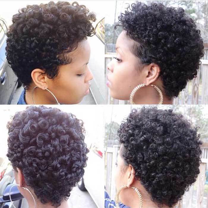 Luna C08 Gorgeous Short Curly Wig For Black Women Luna Wigs