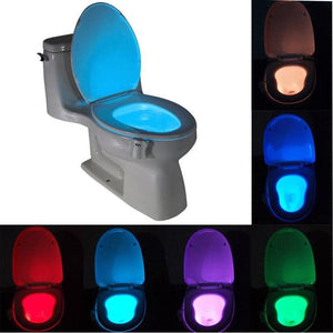Nightlight LED Body Motion Activated On/Off Seat Sensor