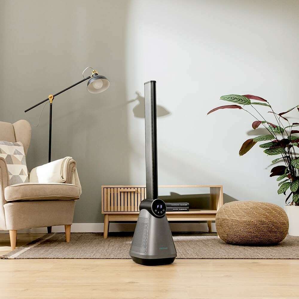 Bladeless Fan, LED, 50W 9890 -  Remote, Oscillation - Image 5