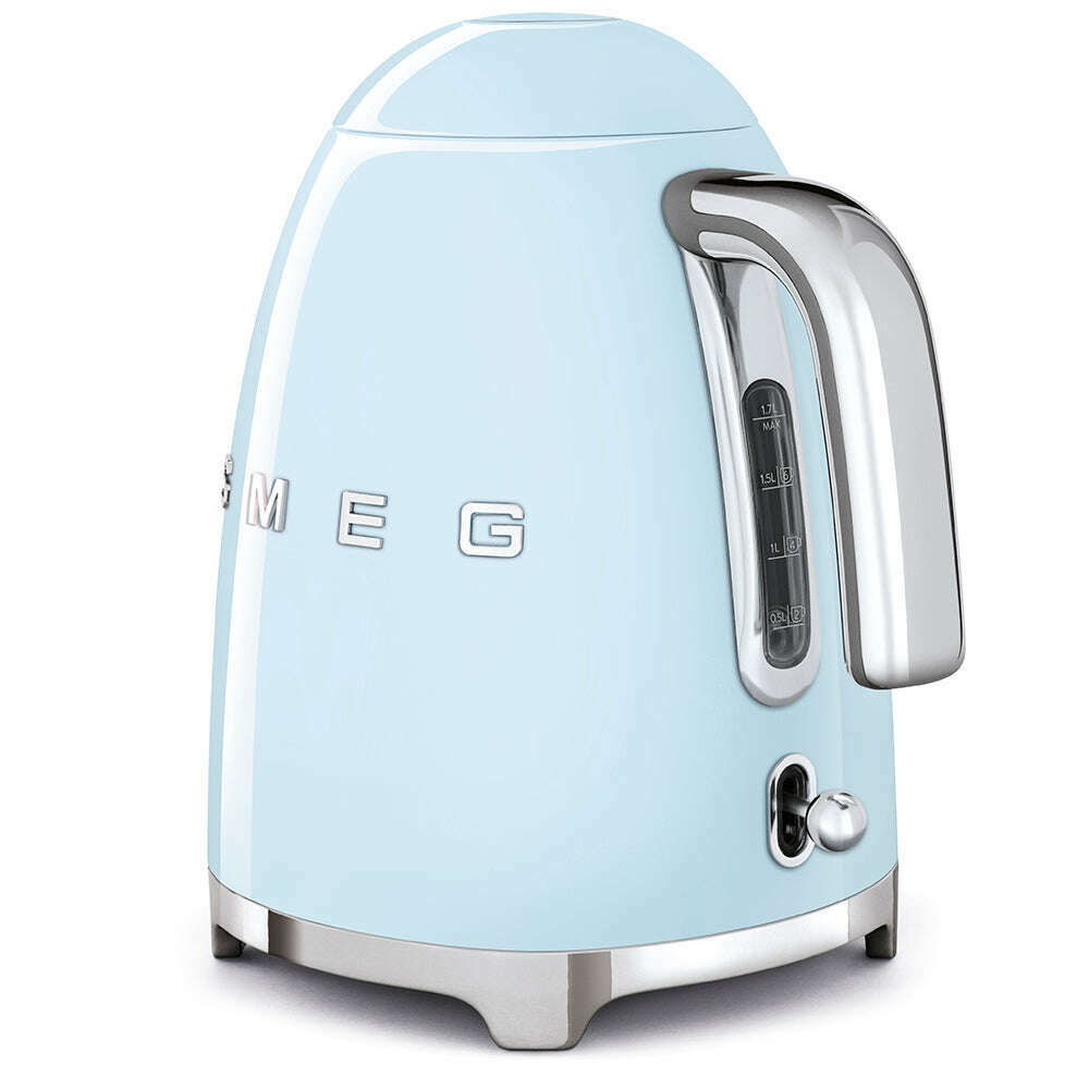 50's Style Aesthetic - 1.7L  Kettle Pastel Blue - Image 4