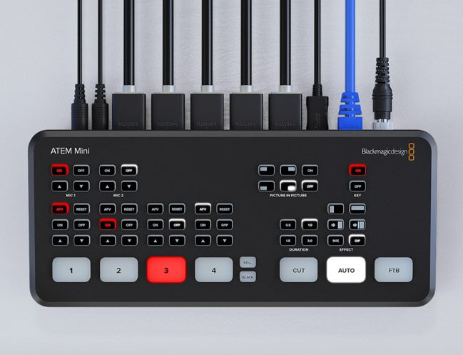 blackmagic video switcher