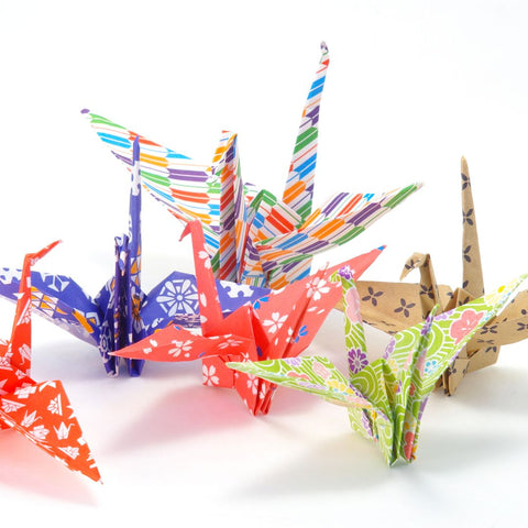 Japanse kraanvogel origami