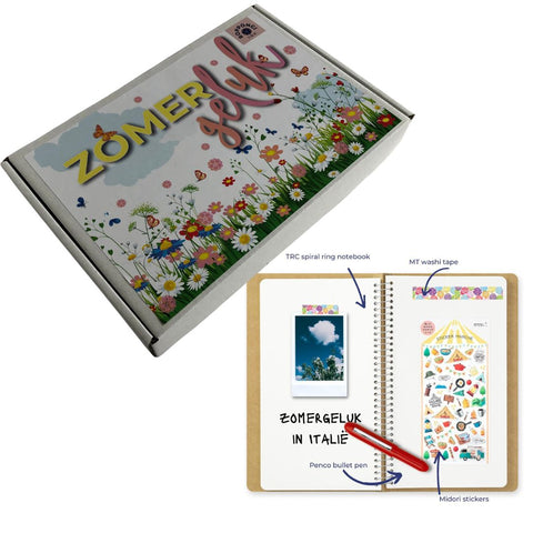 zomergeluk doosje Japanse stationery