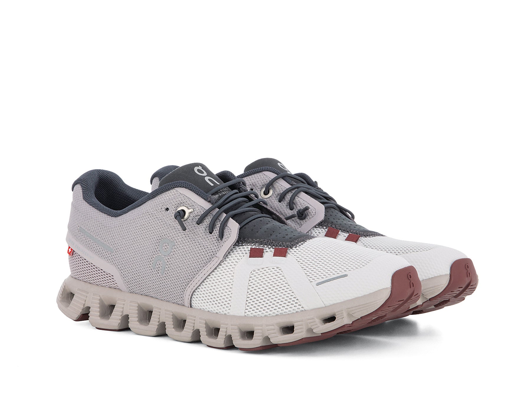 Women's Cloud 5 Waterproof - Metal/Navy - Gentry's Footwear