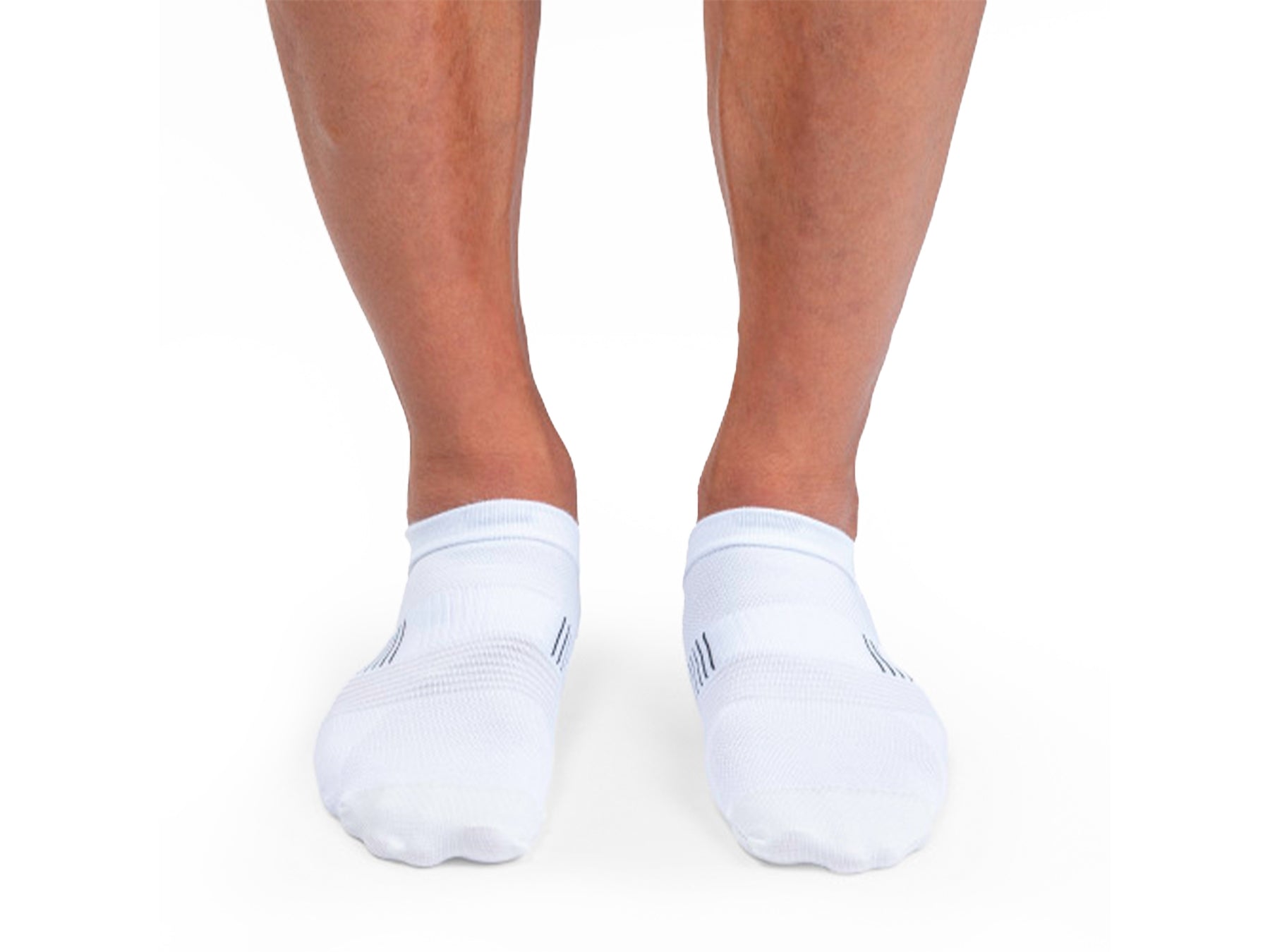 MEN'S ULTRALIGHT LOW SOCK  WHITE~BLACK