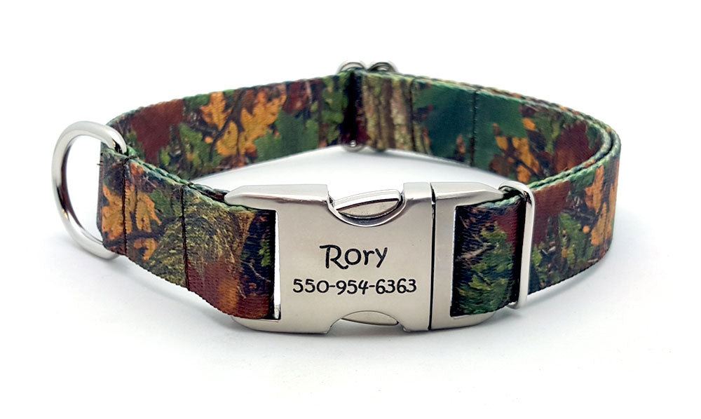 camouflage dog collar