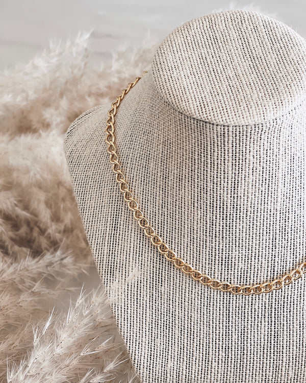 Goldie Lock Necklace  the dainty collection – Wylder Boutique + Salon