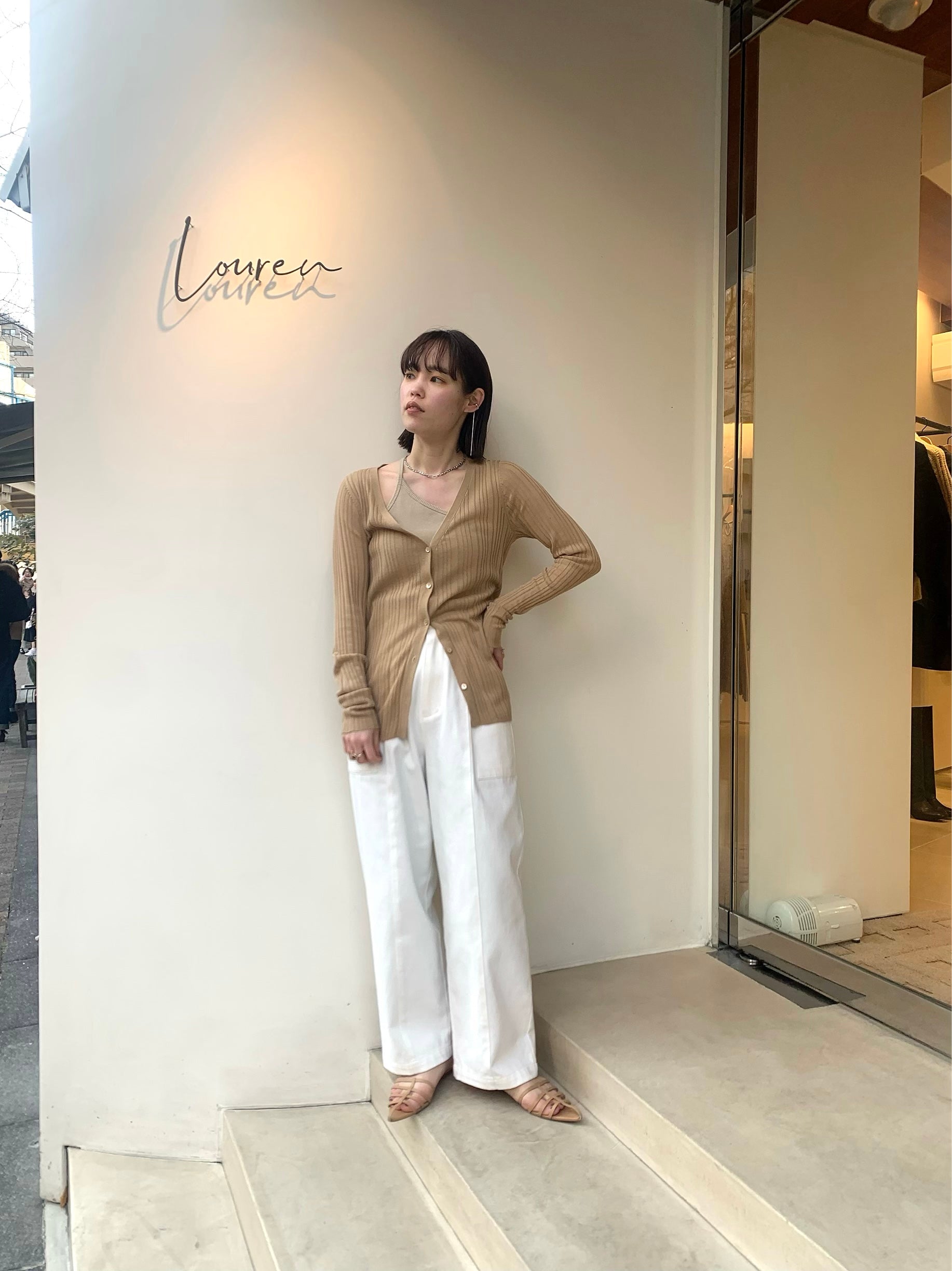 louren】georgette wide overall | www.angeloawards.com