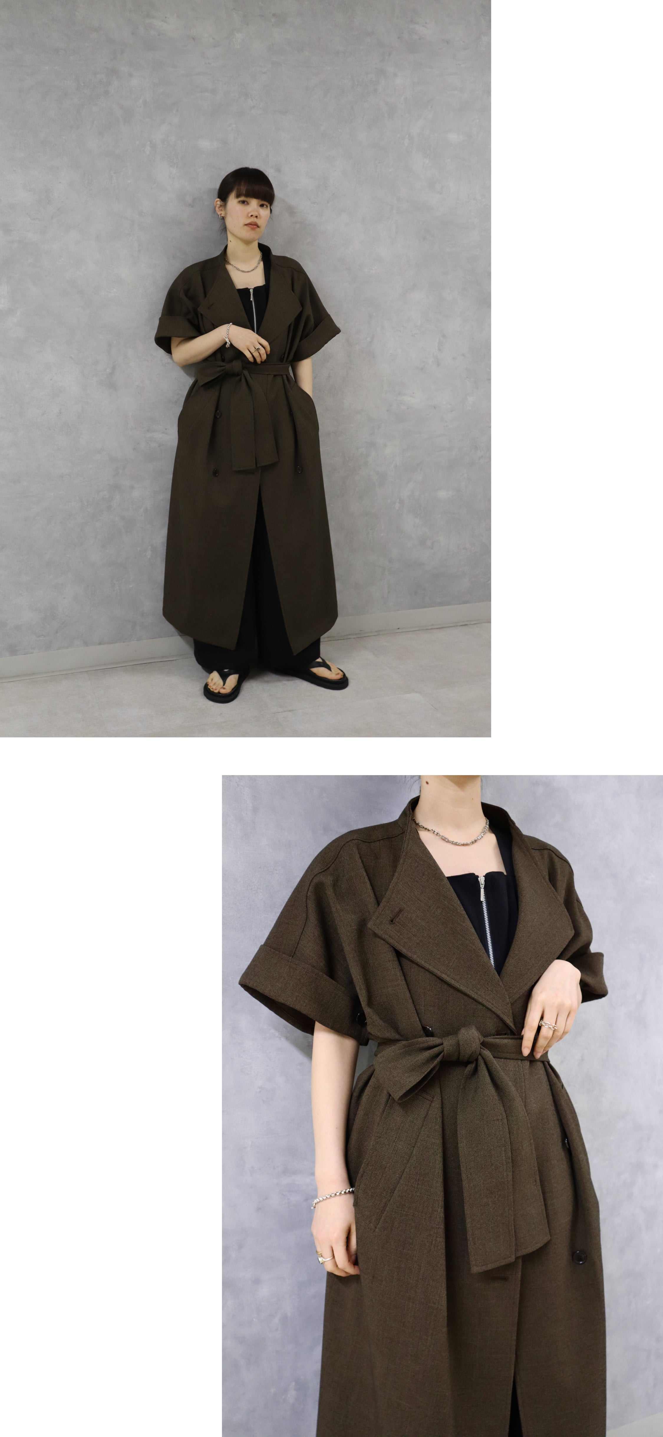 POPUP STORE LIMITED ITEM -over trench gown- – louren store