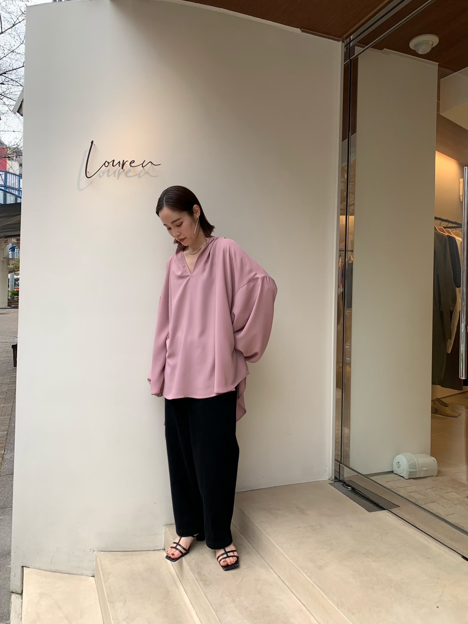 SPRING SUMMER COLLECTION [chiffon volume blouse] – louren store