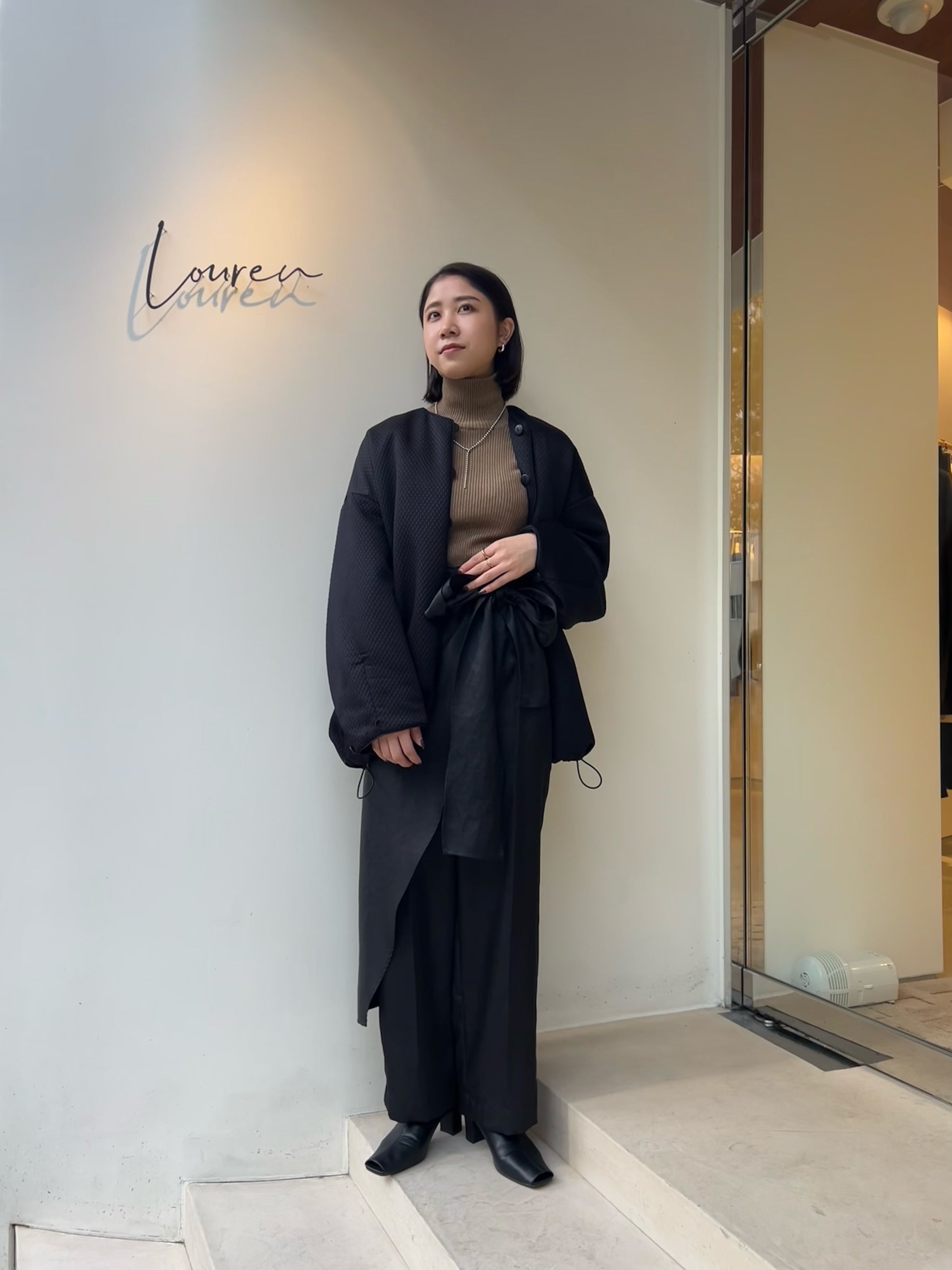 ★louren batting quilting over jacketサイズフリー