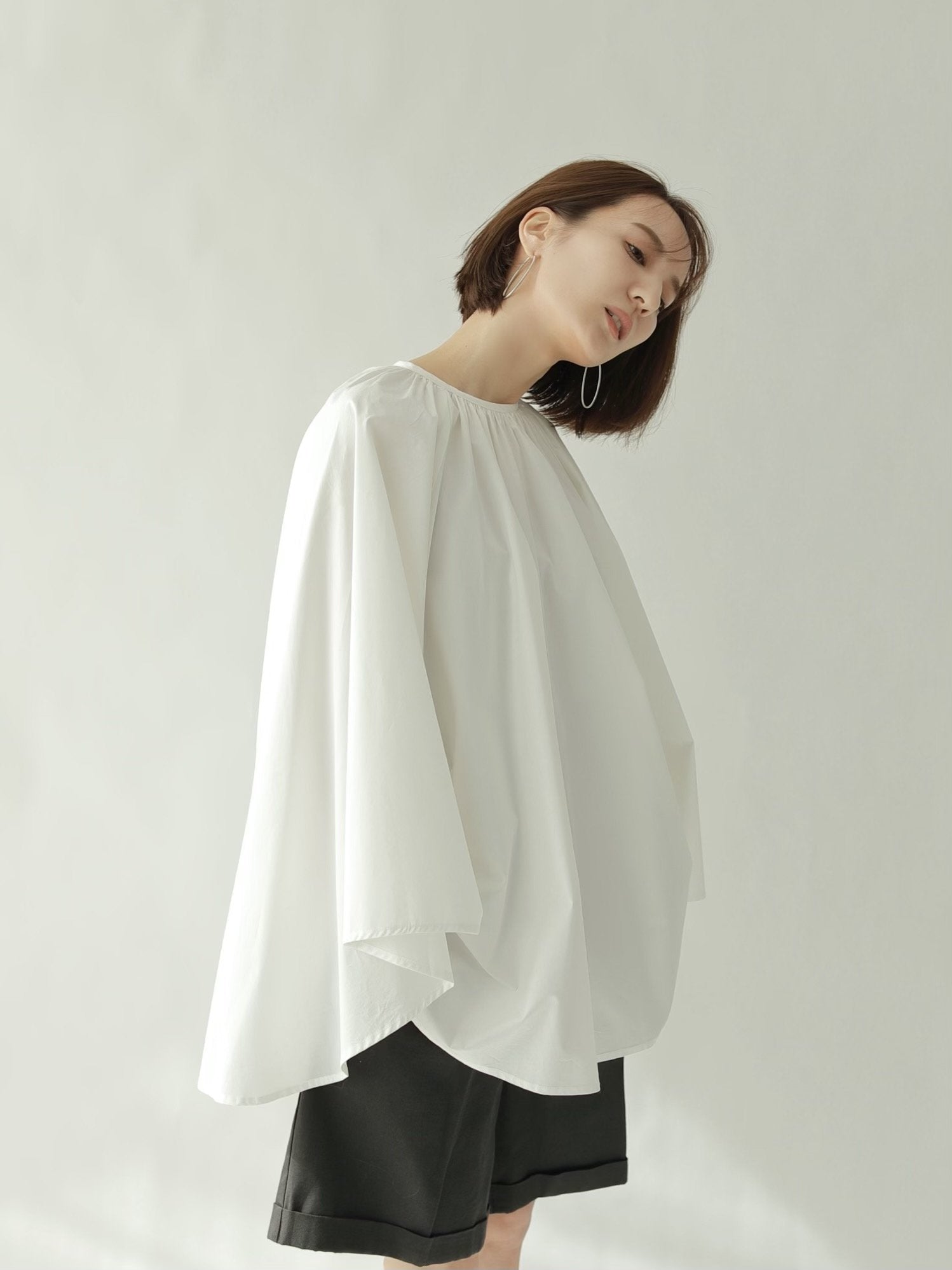 Louren flare sleeve blouse