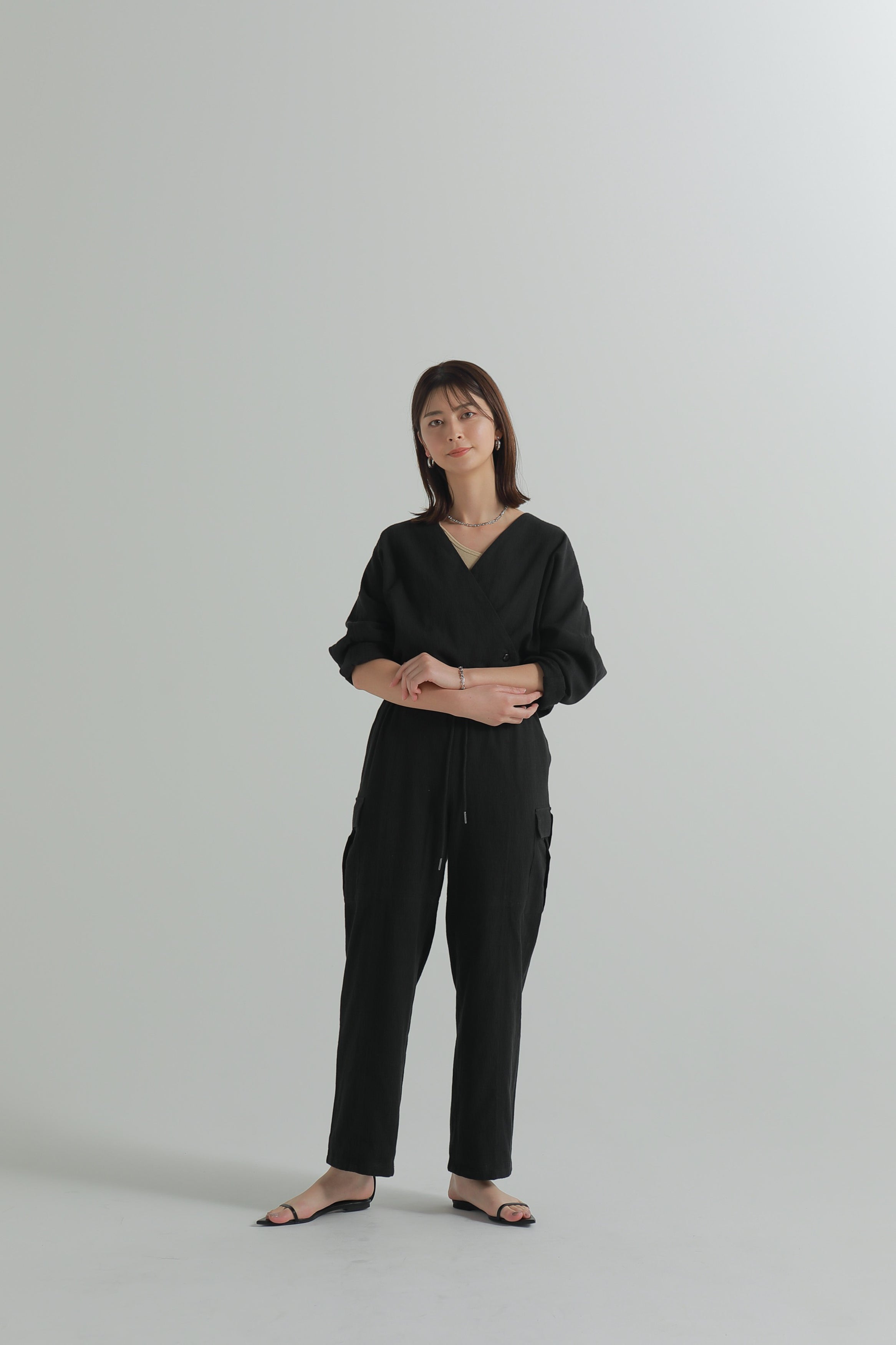 cache coeur work jumpsuit – louren store