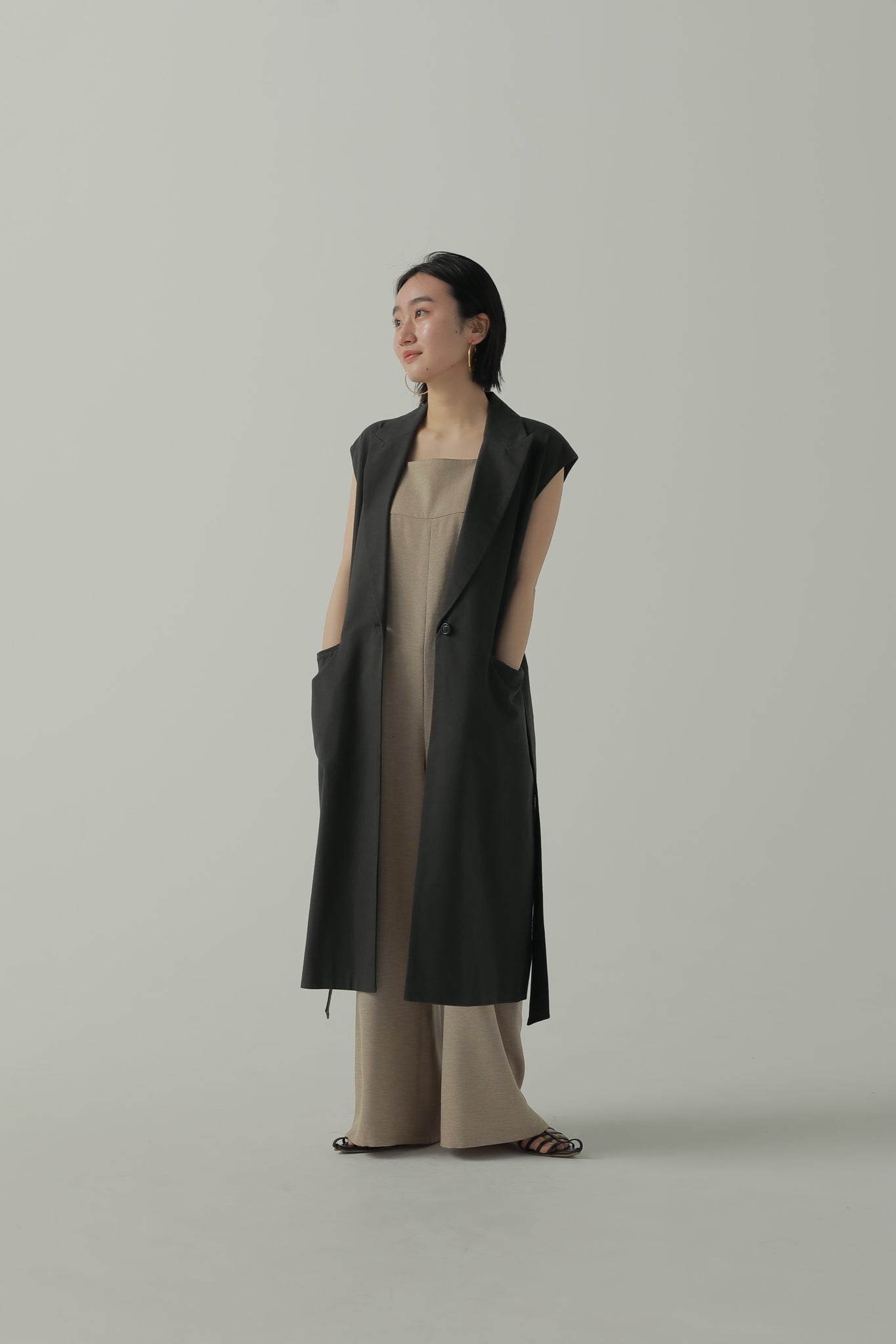 louren cocoon long vest | www.fleettracktz.com