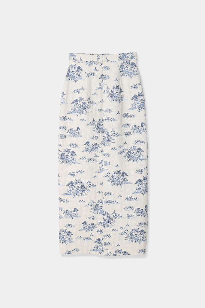 lakeside jacquard pencil skirt – louren store