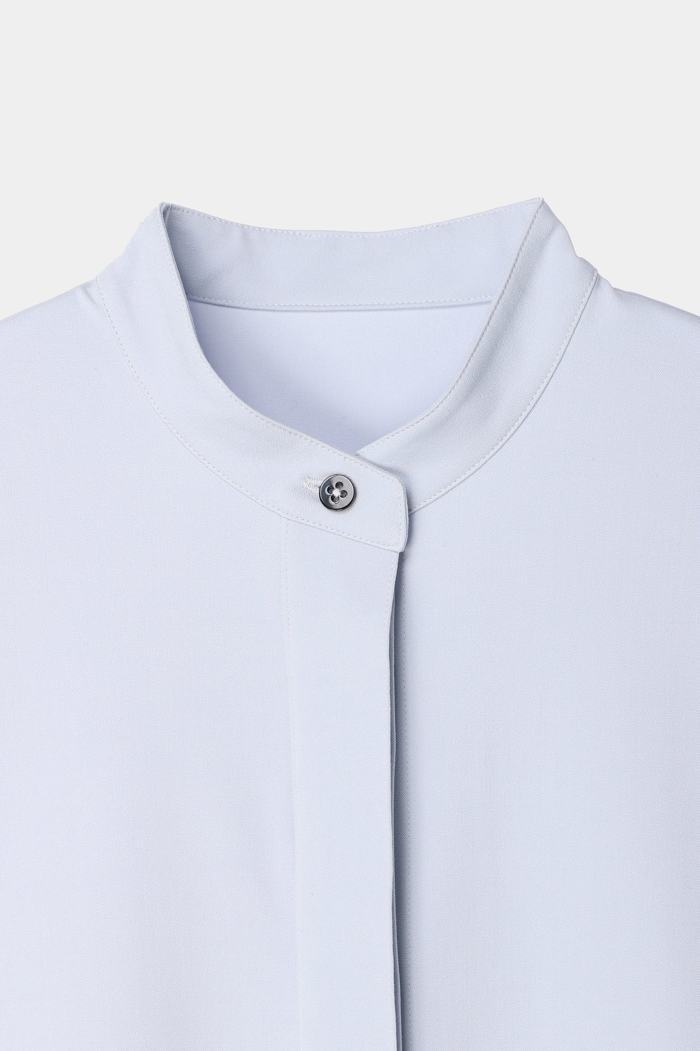 louren puffsleeve stand collar shirt | finiscapital.com