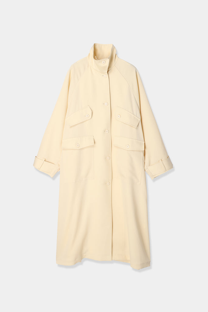 stand collar over coat – louren store