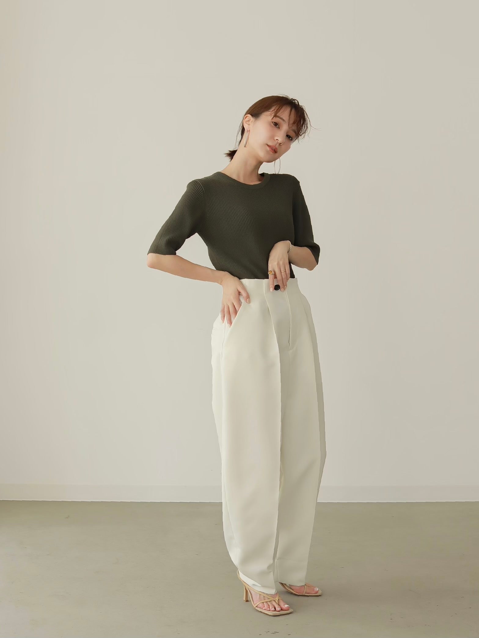 2021 SUMMER COLLECTION vol.1】BACK OPEN DESIGN SUMMER KNIT / OVER ...