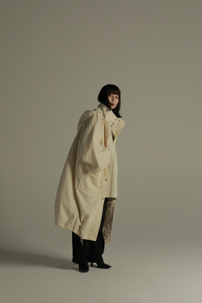 Louren volumesleeve military mods coat