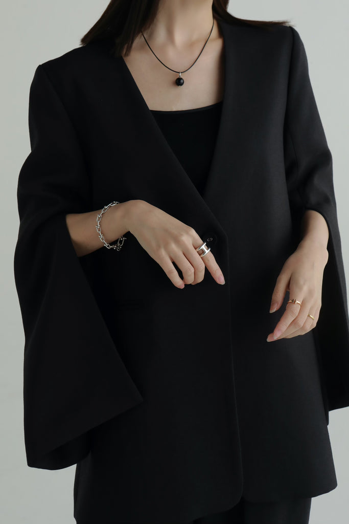 slit sleeve jacket – louren store