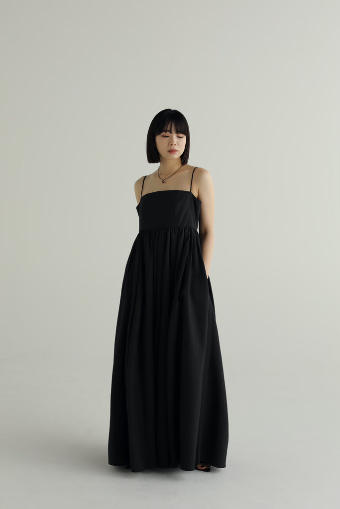 louren】camisole gather dress-