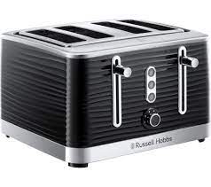 Russell Hobbs - Inspire 4 slice toaster - Black