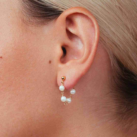 boucles d'oreilles pendantes