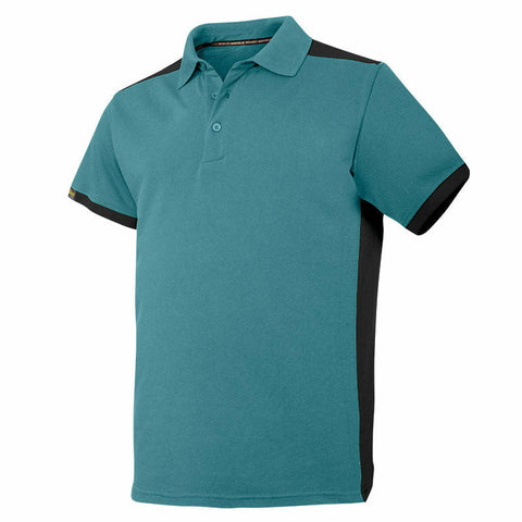 Men's Grey Marl Birdseye Pique Classic Short Sleeve Polo Shirt