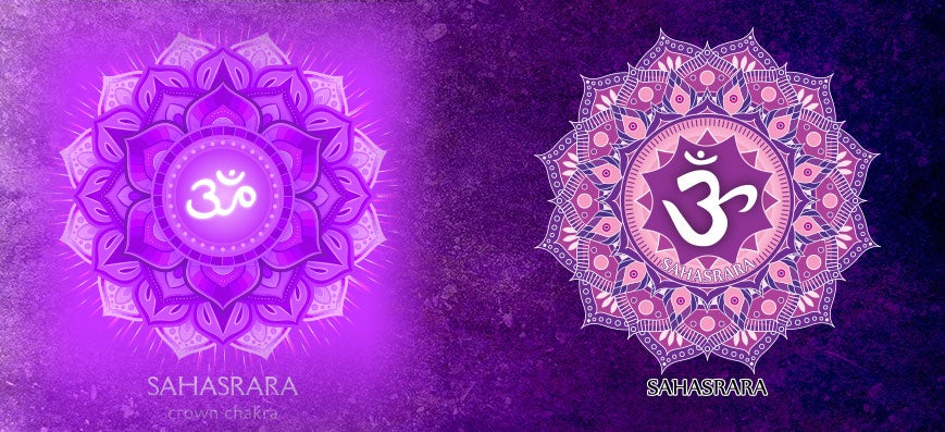 Crown Chakra Sahasrara Chakra Lotus Symbol