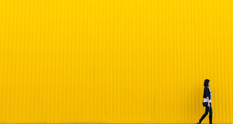 Mur jaune du plexus solaire