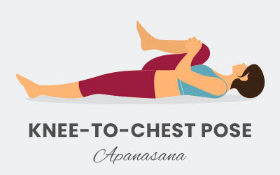 Pose du genou à la poitrine | Apanasana