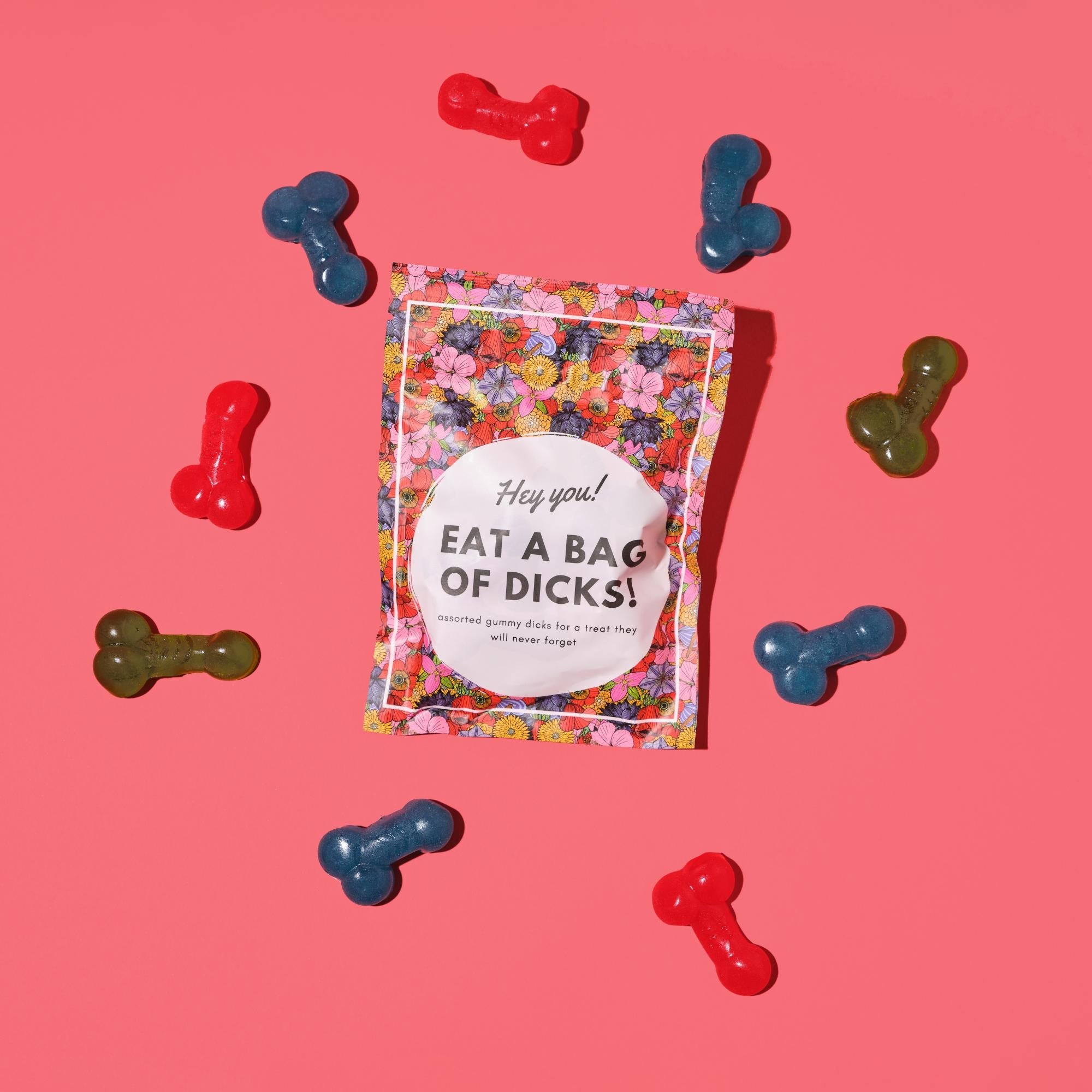 Bag of Dicks: Gummy Penis Candy - DickAtYourDoor product image