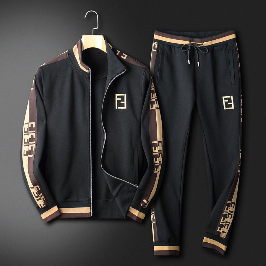 LUXURY REGULAR FIT TRACKSUIT FOR MEN – Yard of Deals