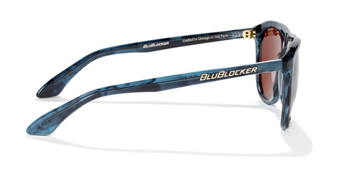 Blublocker Sugerman Glasses Gold Blue Light Glasses